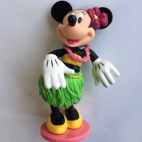 Minnie Mouse Hula Dance Bobble Figure - Picture 5 of 11